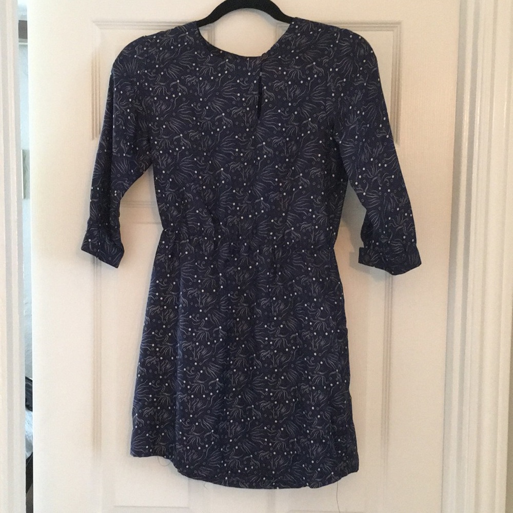 Steven Alan dress with keyhole detail